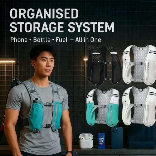 Zaino gilet idratazione corsa - zaino,