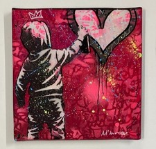 Art' Mony: quadro esemplare unico. Più amore. Con certificato