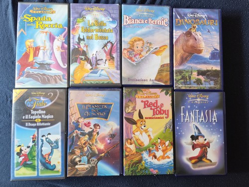 Cassette vhs walt disney - cassette,