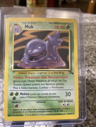 Pokemon card muk set - card,