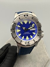 Orologio Monster uomo Automatico Diver 200M Luminova Ghiera Gire Zaffiro Acciaio