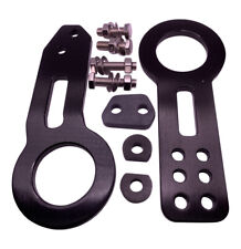 SET GANCI TRAINO ANTERIORI E POSTERIORI NERI PER AUTO DA CORSA - STILE BENEN - UNIVERSALI