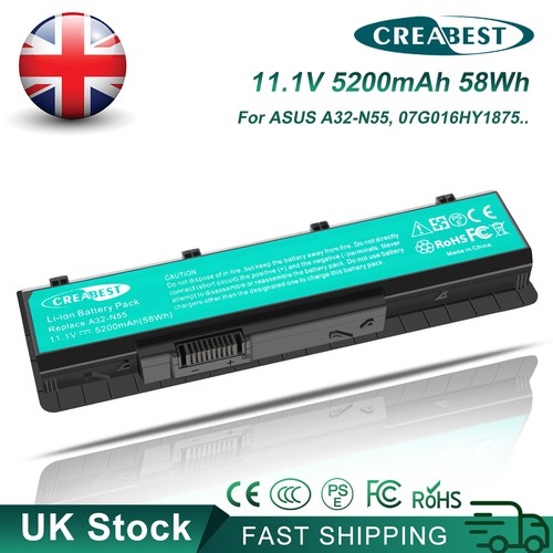 Batteria 5200mah a32 - batteria, a32-n55