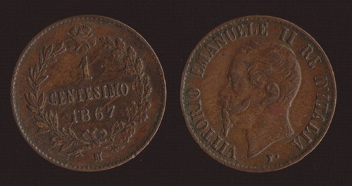 Centesimo 1867 milano - 1,