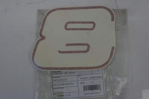 Adesivo cowl graphic - "8",