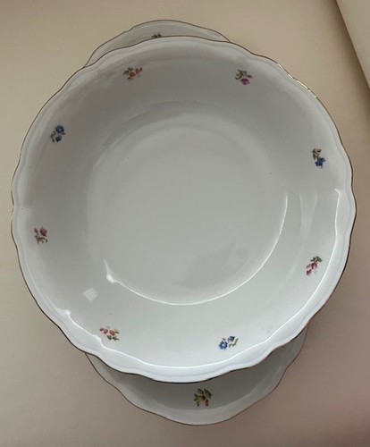 Piatto ovale con - , zuppiera