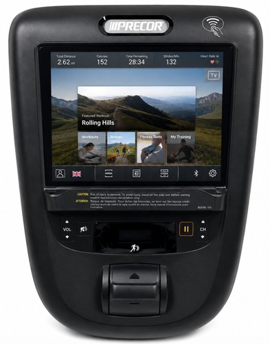Console touchscreen precor - console, p62