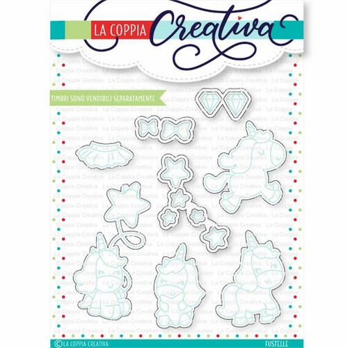 Fustelle metalliche unicorni - fustelle,