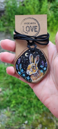 Collana con ciondolo fetta - , di