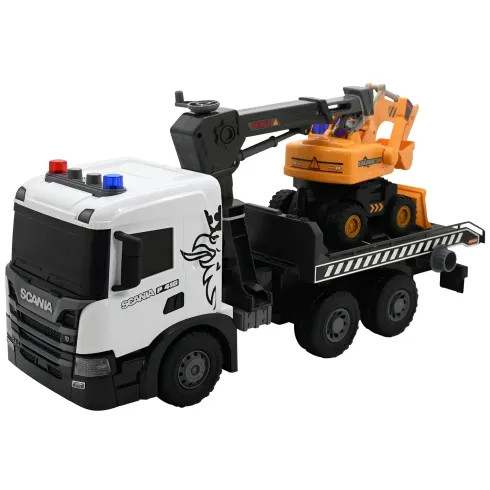 Camion giocattolo con gru - camion,