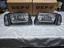 FIAT 500 CINQUECENTO SPORTING COPPIA FARI FANALI + FRECCE REGOLAZIONE ELETTRICA