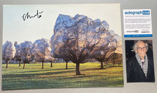 CHRISTO (†2020) Poster firmato di persona 30x43 (borse) autografo COA ACOA