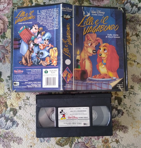 Vhs lilli vagabondo - vhs,