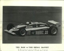 Foto stampa Teo Fabi e l'auto