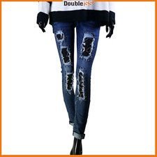 Jeans donna strappati - da,