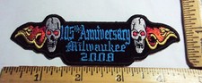Harley 105th patch Milwaukee