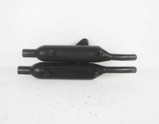 Terminale di Scarico Marmitta Originali Svuotati in Coppia TRIUMPH SCRAMBLER 900