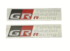 Adesivi auto Toyota GR Yaris "PARASPRUZZI" logo GR Toyota Gazoo Racing (2pz)