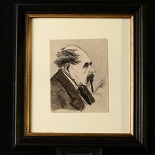 Caricatura Acquerello XIX