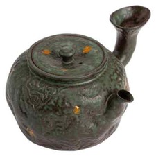 Teiera vuota Zhai curva manico