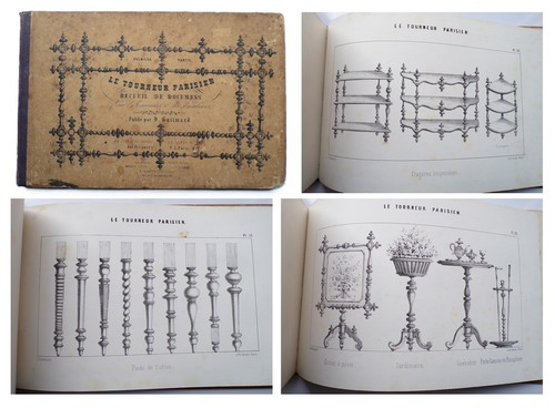 1853 the parisian woodturner - the,