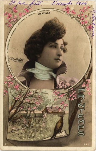 Cpa marville theatre star - marville,
