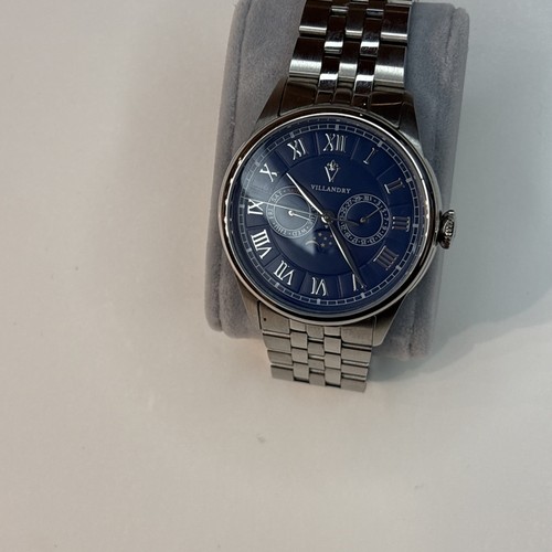 Villandry bleu acier moonphase - villandry,