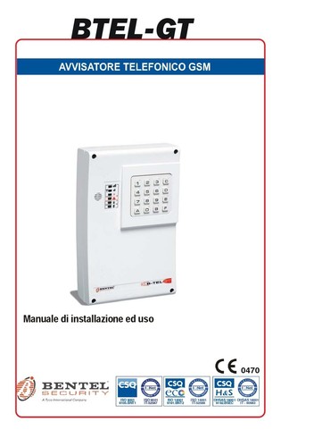 Manuale installazione uso - installazione, e