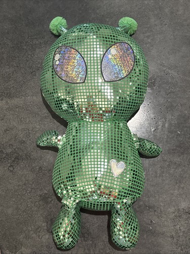 Peluche verde discoteca alieno