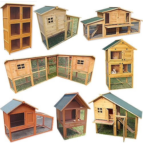 Conigliera legno - in,