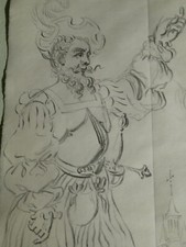 SCUOLA FRANCESE XIX DISEGNO