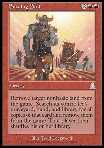 Sowing salt urza destiny - sowing, urza's