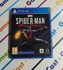 PS4 MARVEL SPIDER-MAN MILES MORALES IN ITALIANO PLAYSTATION 4 FUNZIONANTE 