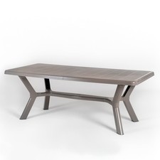 Tavolo da Giardino in Polipropilene Rettangolare 200x95 6 / 8 posti SAMUEL