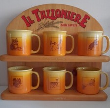 Il Tazzoniere Orzoro Nestlè Pubblicitario Tazze Pagnossin Con Animali Vintage