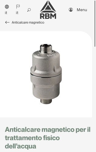 Filtro anticalcare magnetico - filtro,