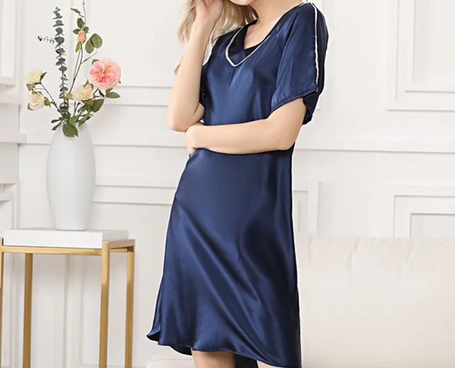 100 pure silk nightdress - 100%,
