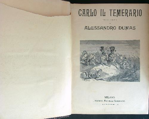 Carlo temerario dumas - ,