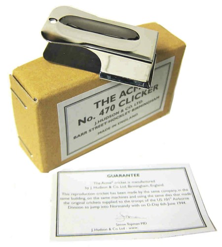 Airborne cricket ww2 - airborne, clicker