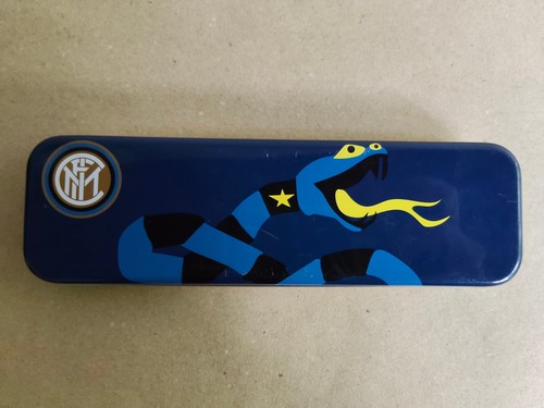 Scatola latta portapenne inter - scatola,