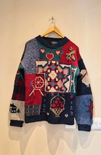 Maglione vintage woolrich 100 - vintage,