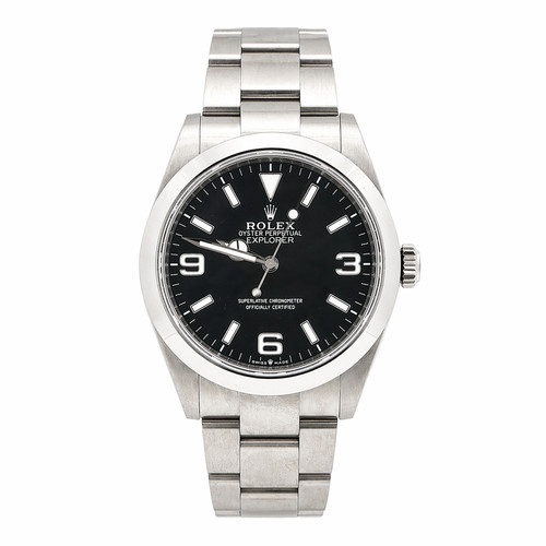 2025 rolex explorer - i, black