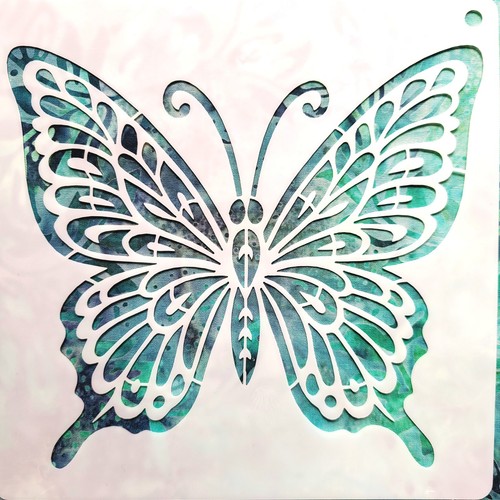Stencil farfalla per pittura - per, o