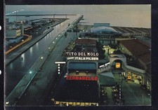 Cartolina Viareggio il Porto Tito del Molo Birra Itala Pilsen Peroni IB685