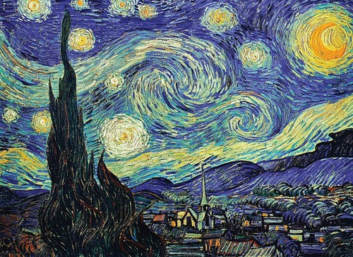 Notte stellata 1889 di - notte,