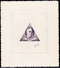 1946 Monaco Sc.198 10c signed