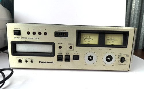 Vintage panasonic track - vintage, 8-track