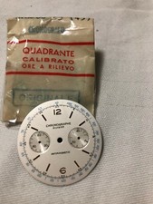 Quadrante vintage nuovo originale, e Fondo di magazzino x cronografo valjoux 23