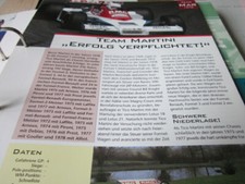 Formula 1 Cronaca Team Martini 1978