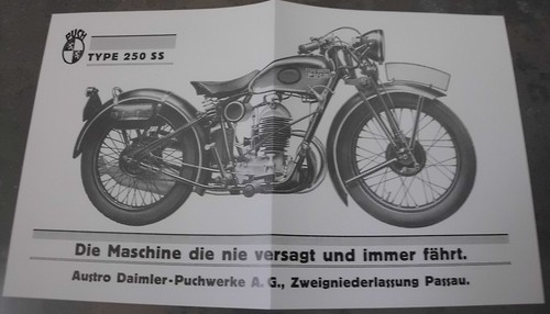 Puch type 250 prospetto - type,